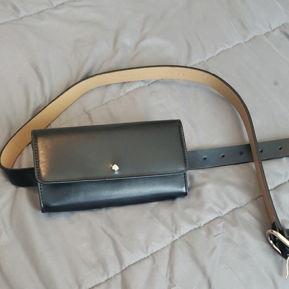 Kate Spade Black Leather Waist Bag - Picture 4 of 4
